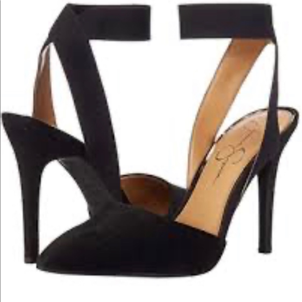 Jessica Simpson Perinna ankle strap pumps 6.5